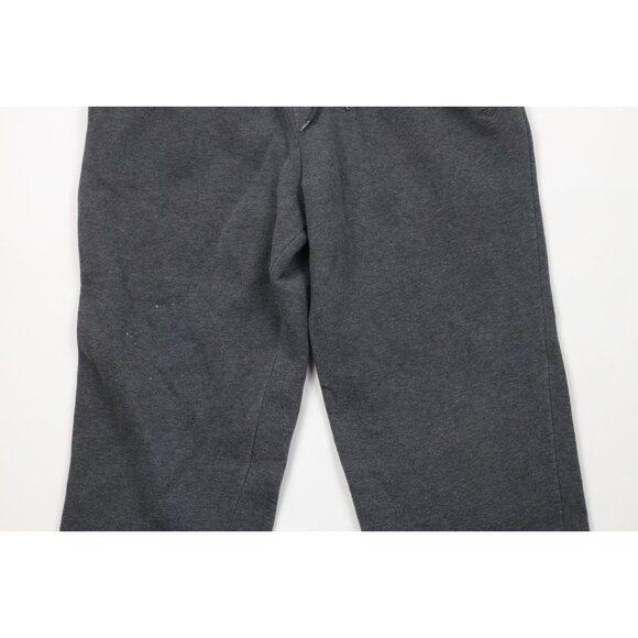 Vintage Y2K Everlast Boxing Mens XL Faded Wide Leg Sweatpants Pants Heather Gray - Picture 3 of 13